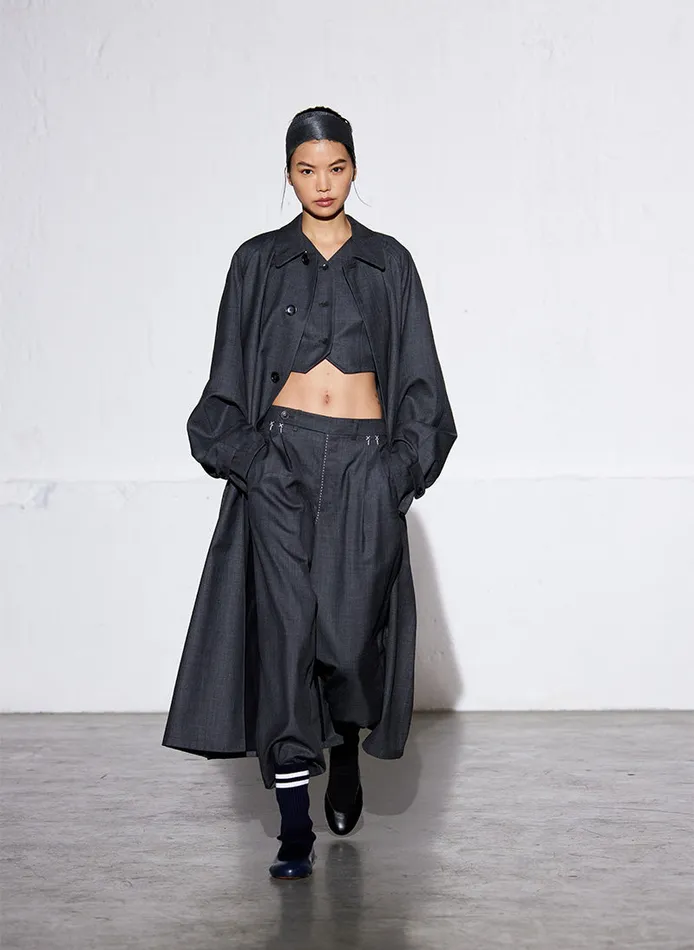 Jackets and Outerwear Women Tibi Ellis Suiting Frank Coat