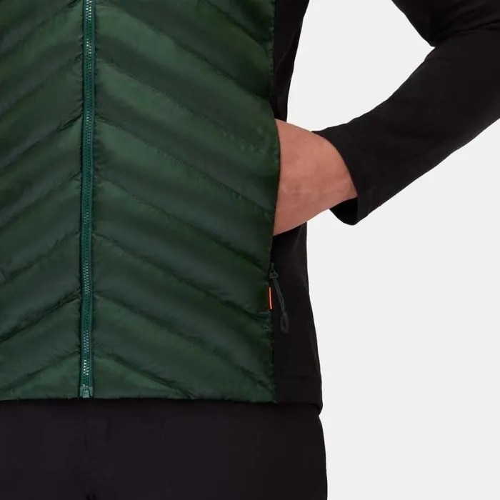 Jackets and Vests Men Mammut Albula IN Hybrid Vest Woodsblack