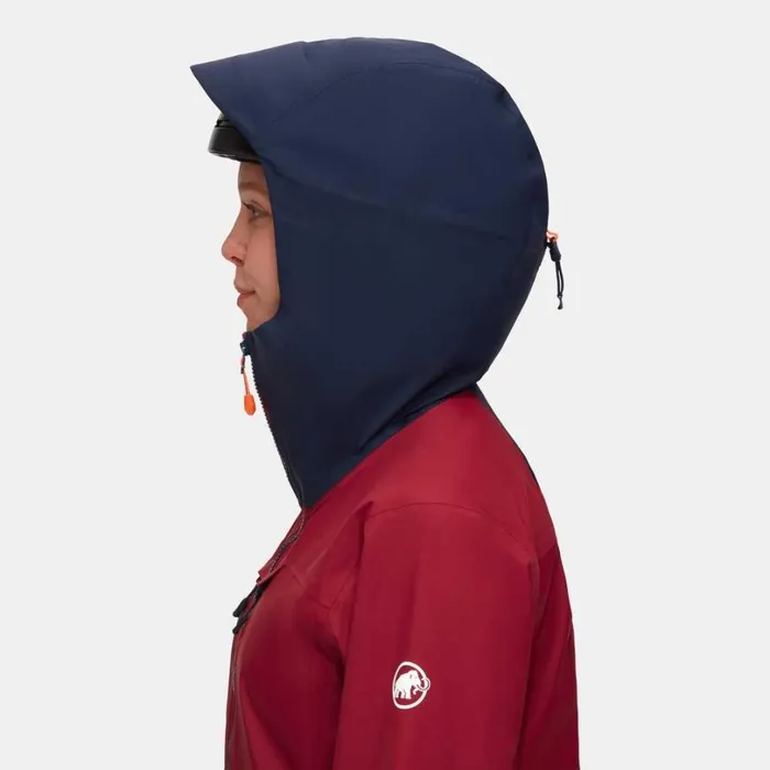 Jackets and Vests Women Mammut Haldigrat Air HS Hooded Jacket Blood Redmarine Jackets and Vests Women Mammut Haldigrat Air HS Hooded Jacket Blood Redmarine