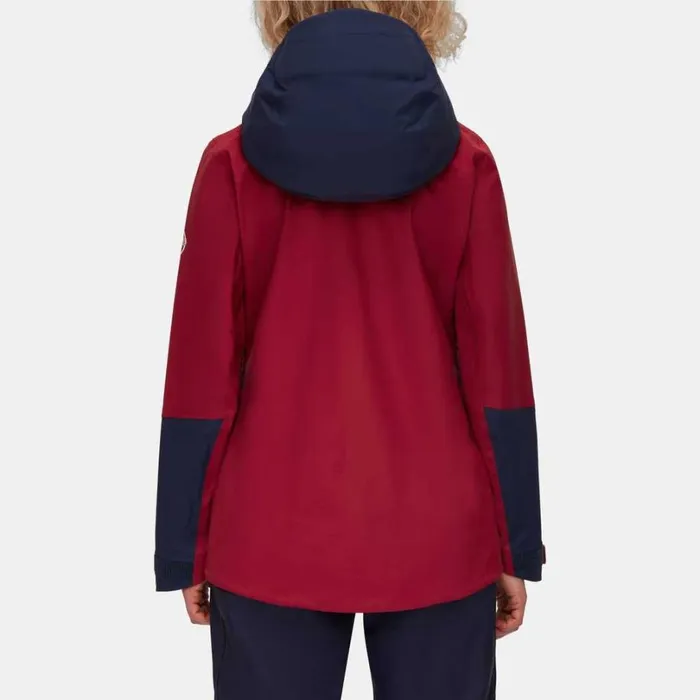 Jackets and Vests Women Mammut Haldigrat Air HS Hooded Jacket Blood Redmarine Jackets and Vests Women Mammut Haldigrat Air HS Hooded Jacket Blood Redmarine