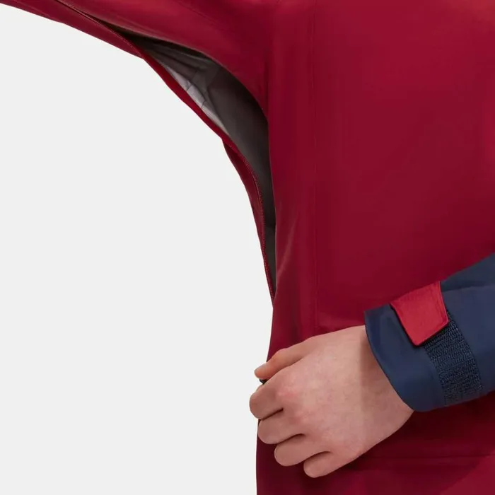 Jackets and Vests Women Mammut Haldigrat Air HS Hooded Jacket Blood Redmarine Jackets and Vests Women Mammut Haldigrat Air HS Hooded Jacket Blood Redmarine