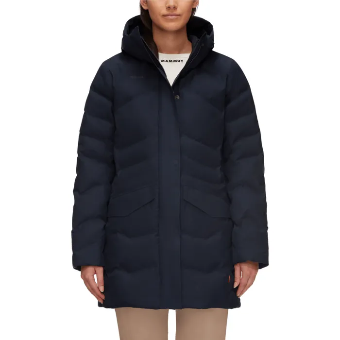 Jackets and Vests Women Mammut Photics HS Thermo Parka Marine Jackets and Vests Women Mammut Photics HS Thermo Parka Marine