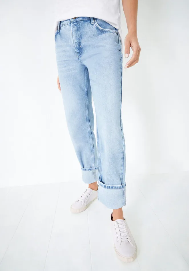 Jeans Women Hush Ruby Straight Leg Jeans Authentic Light Wash