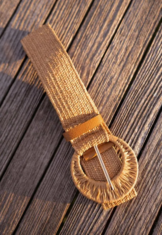 Jewelry and Accessories Belts Easy Clothes Beige Bingo Belt Jewelry and Accessories Belts Easy Clothes Beige Bingo Belt