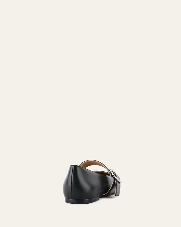 jomercer BALLET Women Sarah casual flats black leather jomercer BALLET Women Sarah casual flats black leather