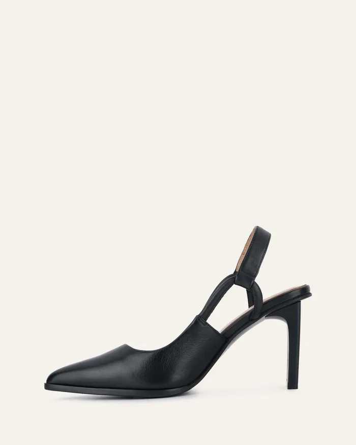 jomercer HIGH HEELS Women Viva high heels black leather jomercer HIGH HEELS Women Viva high heels black leather