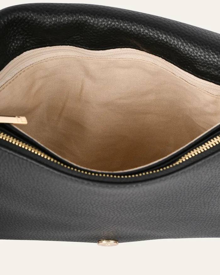 jomercer Luisa crossbody bag black leather Women CROSS BODY BAGS jomercer Luisa crossbody bag black leather Women CROSS BODY BAGS