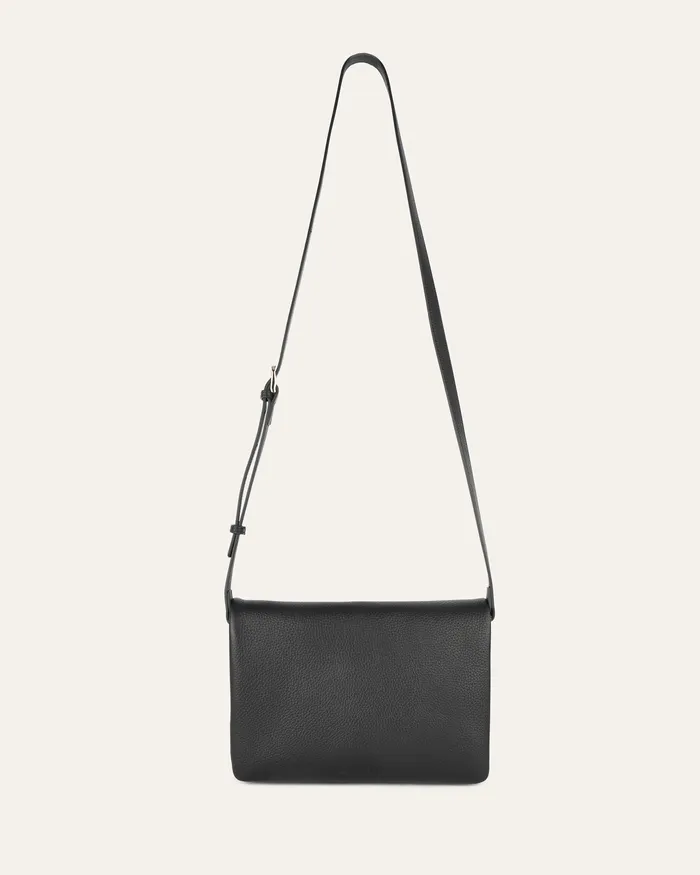 jomercer Luisa crossbody bag black leather Women CROSS BODY BAGS jomercer Luisa crossbody bag black leather Women CROSS BODY BAGS