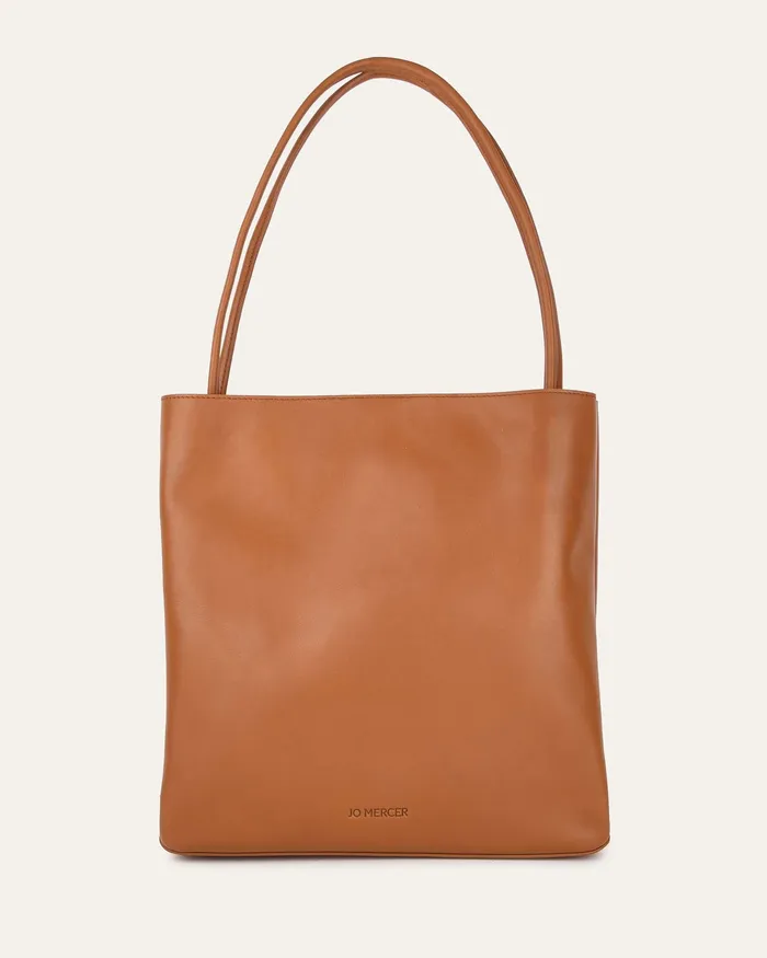 jomercer Theodore shoulder bag tan leather Women SHOULDER BAGS