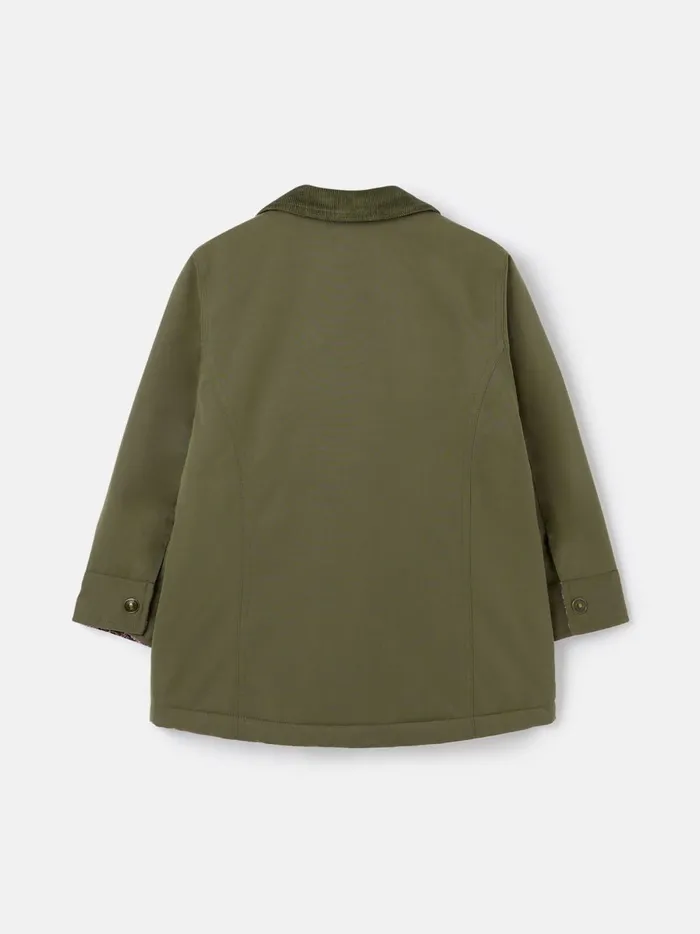 Joules Coats and Jackets Girls Green Quilted Coat