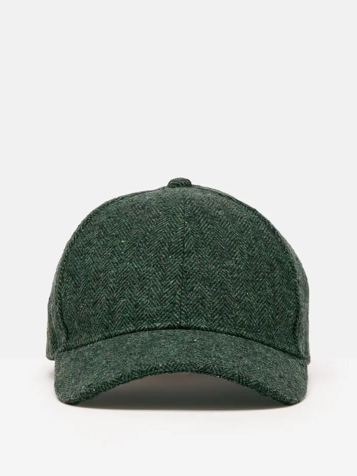 Joules Hats Women Green Tweed Baseball Cap