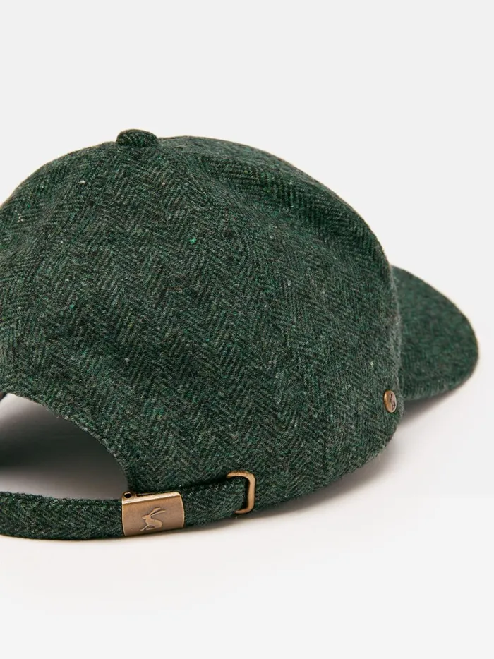 Joules Hats Women Green Tweed Baseball Cap