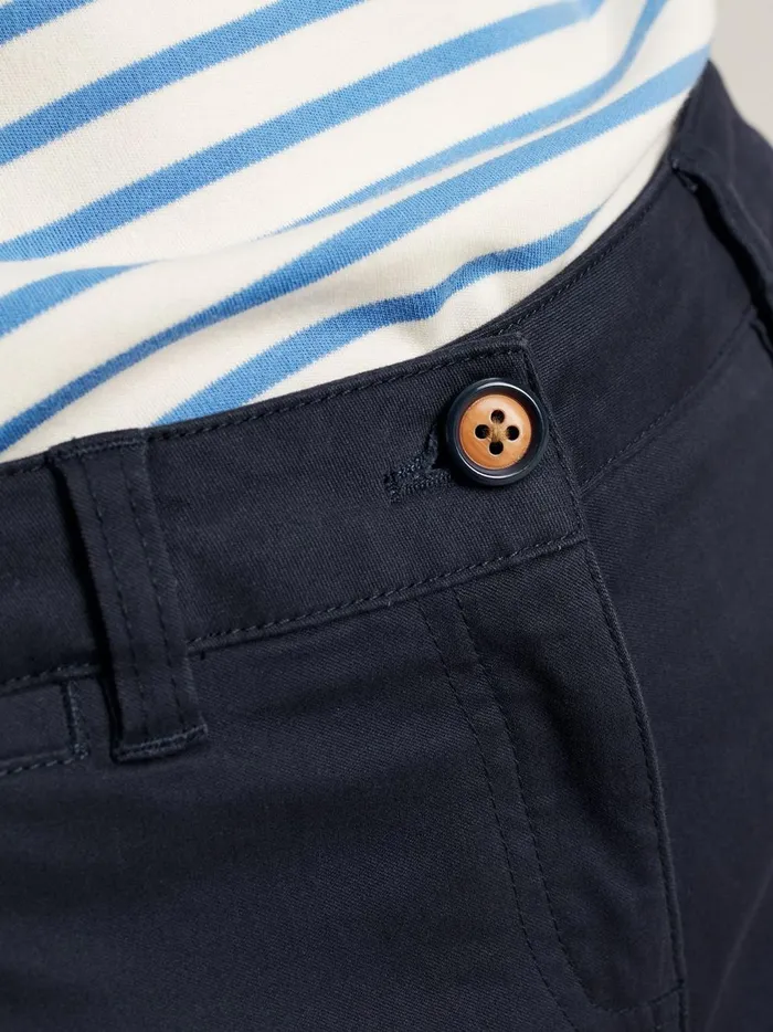 Joules Shorts and Skirts Women Blue Mid Thigh Length Chino Shorts