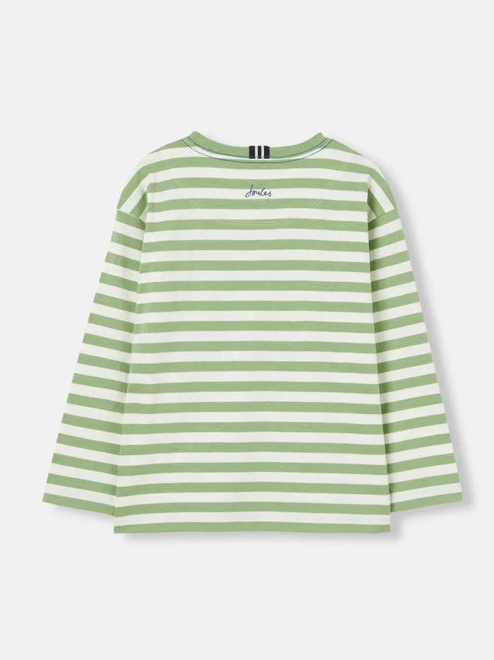 Joules Tops and Tshirts Boys Green Long Sleeve Jersey TShirt