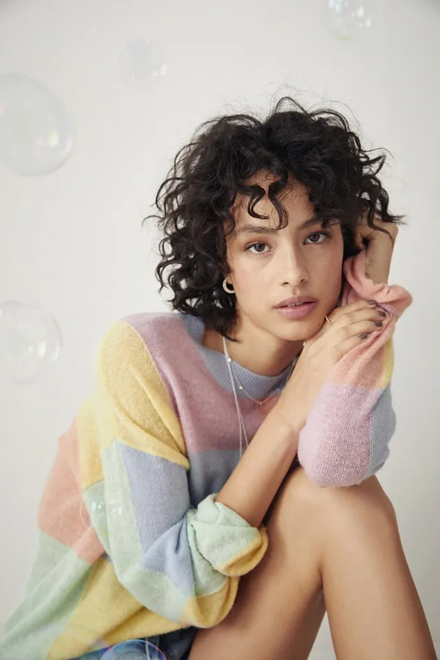 Jumpers and Cardigans Women Hush Colourblock Jumper Sorbet Multi