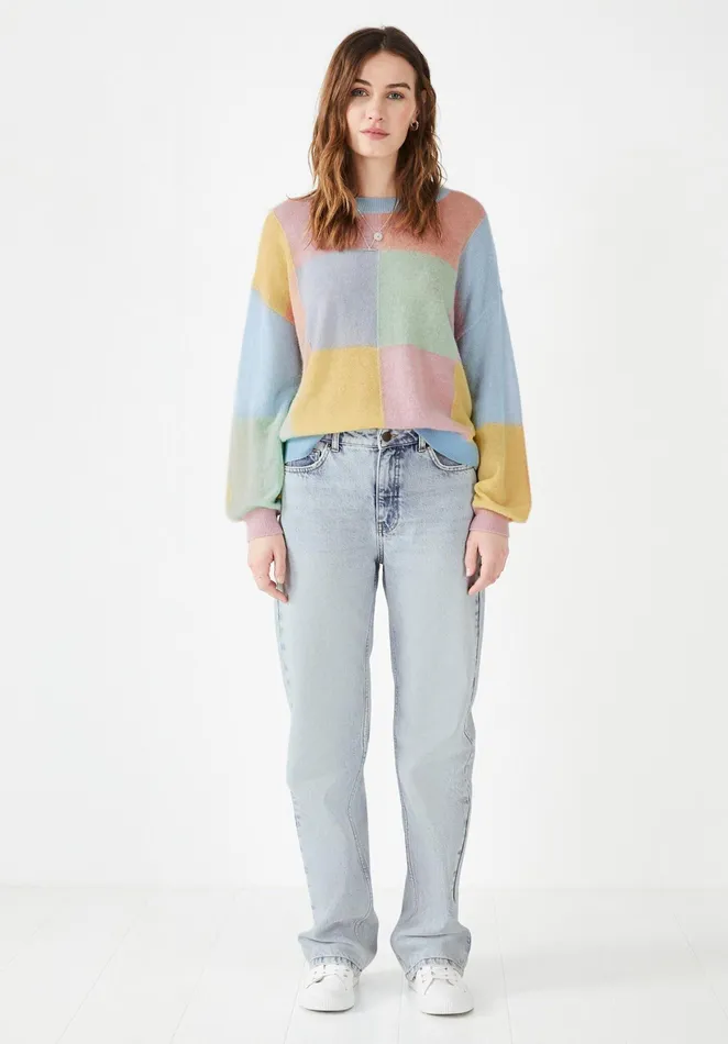 Jumpers and Cardigans Women Hush Colourblock Jumper Sorbet Multi