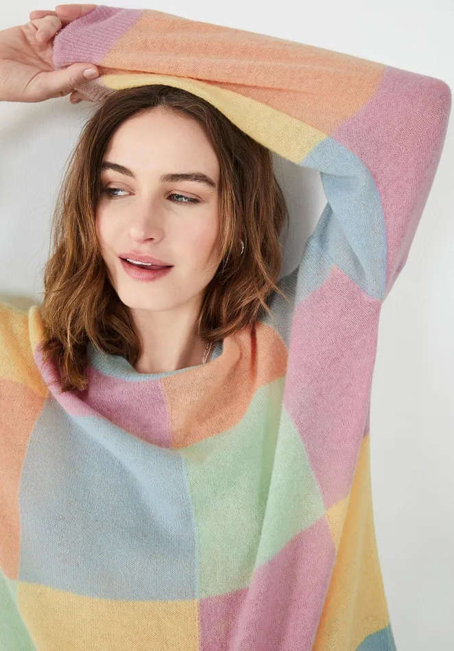 Jumpers and Cardigans Women Hush Colourblock Jumper Sorbet Multi