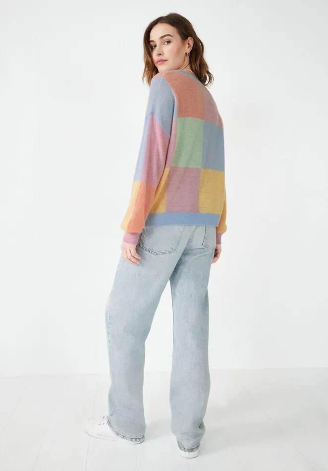 Jumpers and Cardigans Women Hush Colourblock Jumper Sorbet Multi