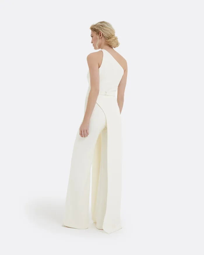 Jumpsuits Verona Ivory Jumpsuit Ivory Safiyaa Women