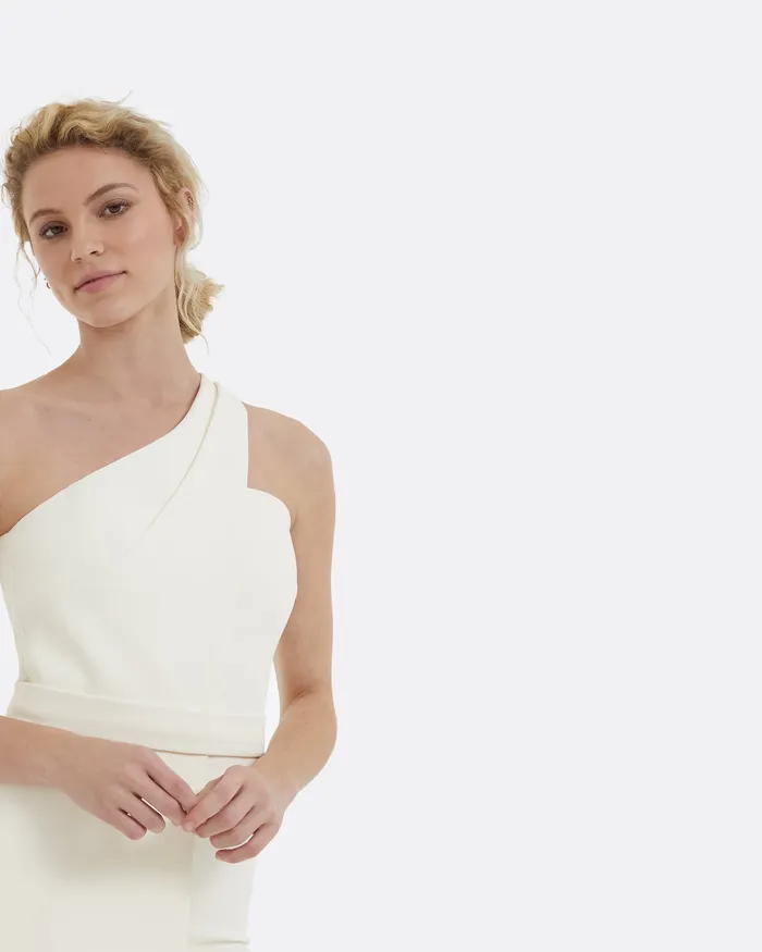 Jumpsuits Verona Ivory Jumpsuit Ivory Safiyaa Women