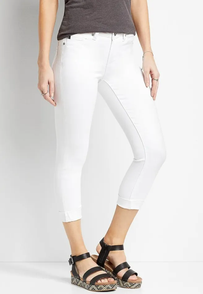 Kancan Cuffed Cropped Jean Women Maurices Bottoms