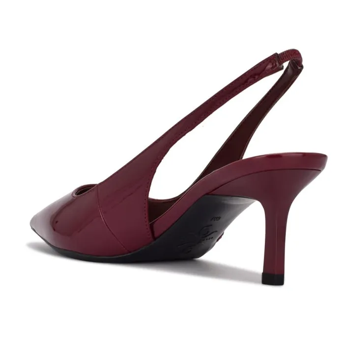 Kately 92159 Slingback Pumps Plum Patent Women Nine West Heels Kately 92159 Slingback Pumps Plum Patent Women Nine West Heels