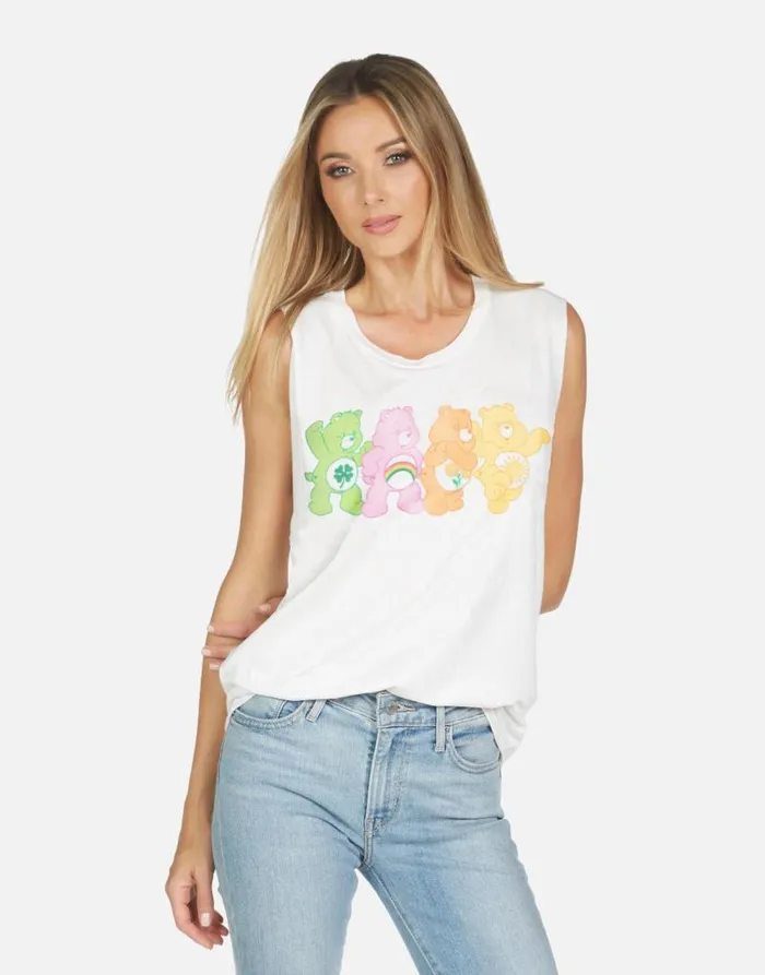 Kel X Care Bears Milk Women Lauren Moshi Tanks