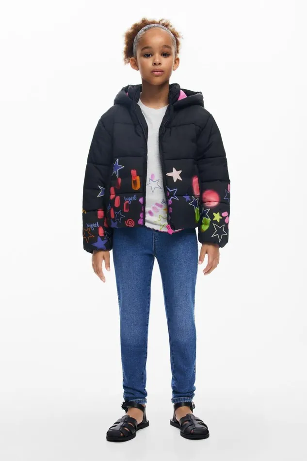 Kids Coats And Jackets Desigual Quilted Star Coat