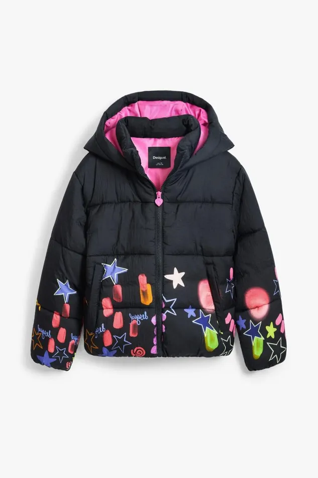 Kids Coats And Jackets Desigual Quilted Star Coat