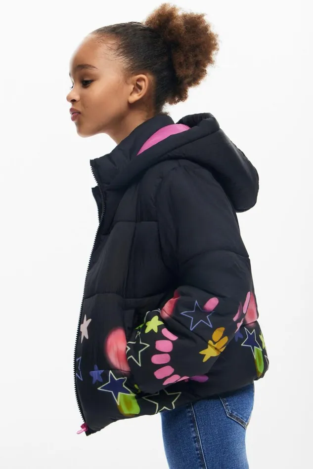 Kids Coats And Jackets Desigual Quilted Star Coat