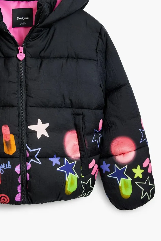 Kids Coats And Jackets Desigual Quilted Star Coat