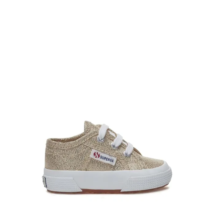 Kids Girl 2750LAMEB Sneaker YELLOW CADMIUM Superga Baby Steps