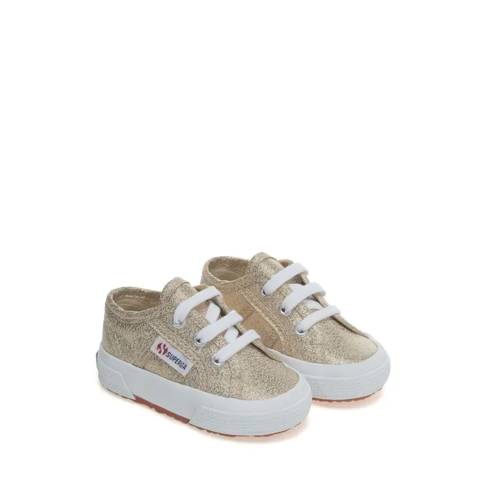 Kids Girl 2750LAMEB Sneaker YELLOW CADMIUM Superga Baby Steps