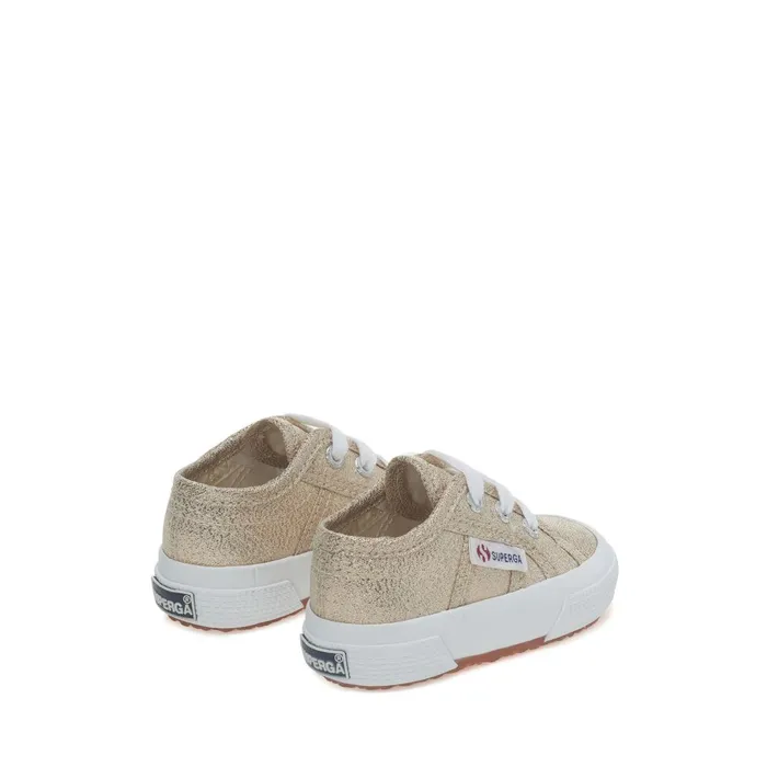 Kids Girl 2750LAMEB Sneaker YELLOW CADMIUM Superga Baby Steps