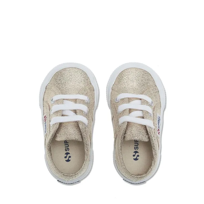 Kids Girl 2750LAMEB Sneaker YELLOW CADMIUM Superga Baby Steps