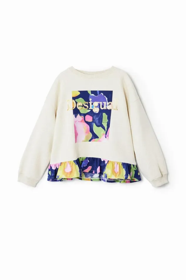 Kids Jumpers And Sweatshirts Desigual Floral Sweatshirt