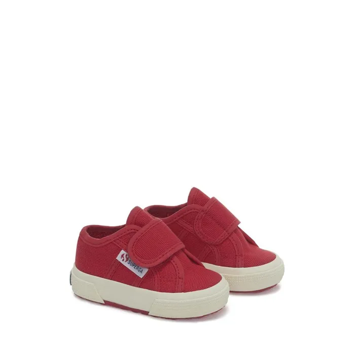 Kids Kid Unisex 2750BSTRAP Sneaker RED Superga Low Cut