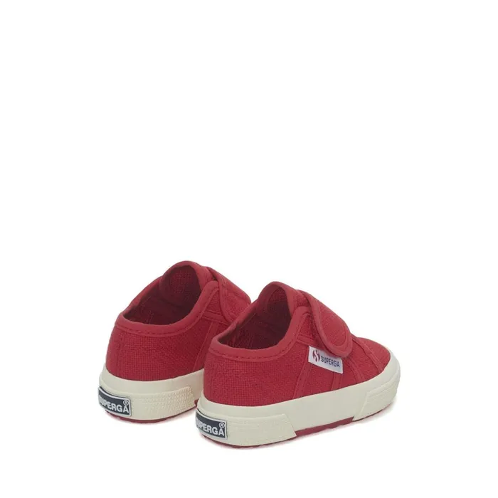 Kids Kid Unisex 2750BSTRAP Sneaker RED Superga Low Cut