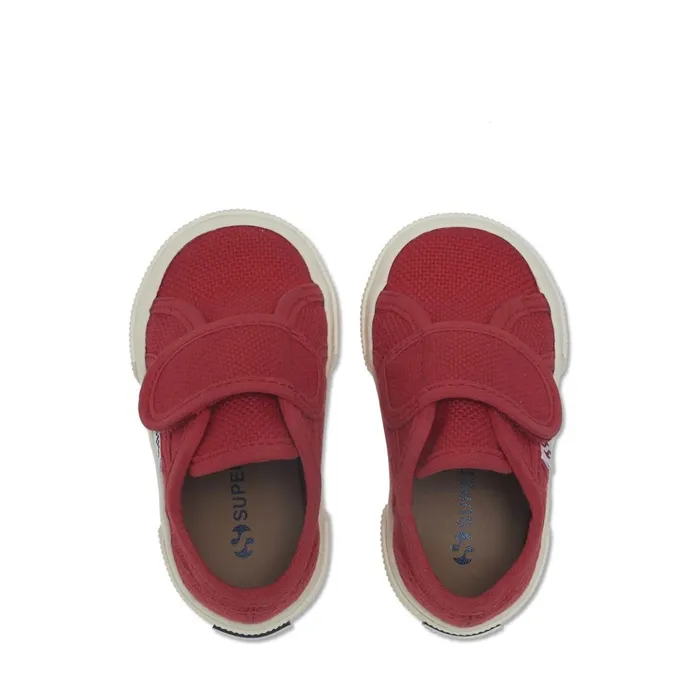 Kids Kid Unisex 2750BSTRAP Sneaker RED Superga Low Cut