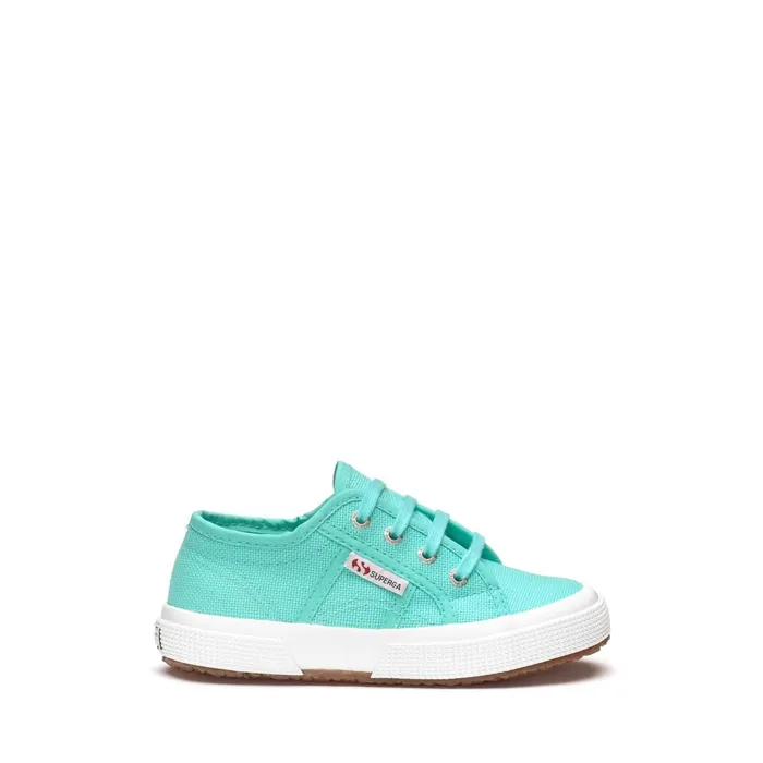 Kids Kid Unisex 2750JCOT CLASSIC Sneaker AZURE TURQUOISE Superga Children