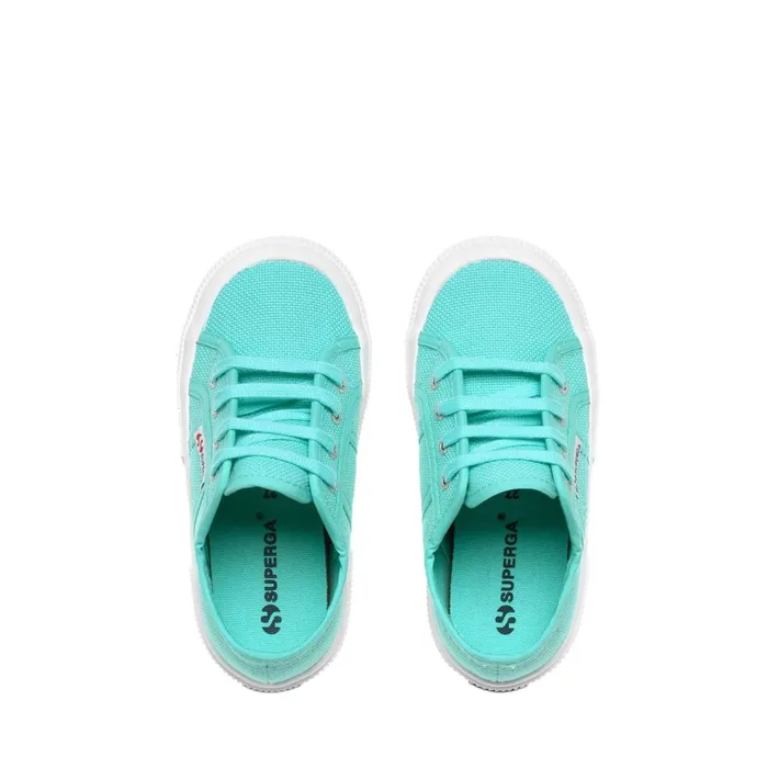 Kids Kid Unisex 2750JCOT CLASSIC Sneaker AZURE TURQUOISE Superga Children