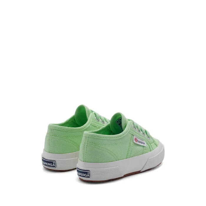 Kids Kid Unisex 2750JCOT CLASSIC Sneaker GREEN LTFAVORIO Superga Low Cut