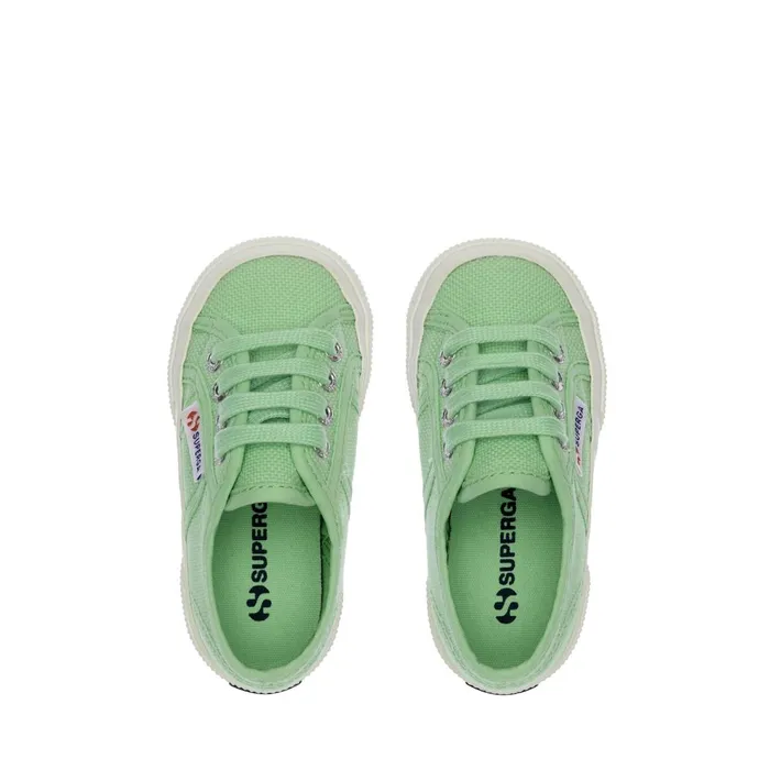 Kids Kid Unisex 2750JCOT CLASSIC Sneaker GREEN LTFAVORIO Superga Low Cut
