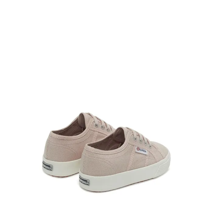 Kids Lady Shoes Girl 2730 KIDS Wedge PINK SKINF AVORIO Superga Platform