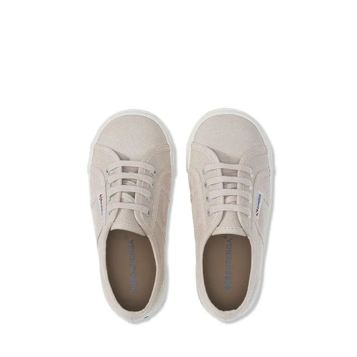 Kids Lady Shoes Girl 2730 KIDS Wedge PINK SKINF AVORIO Superga Platform