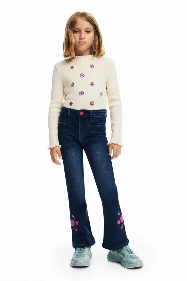 Kids Skirts And Trousers Desigual Flared Pants