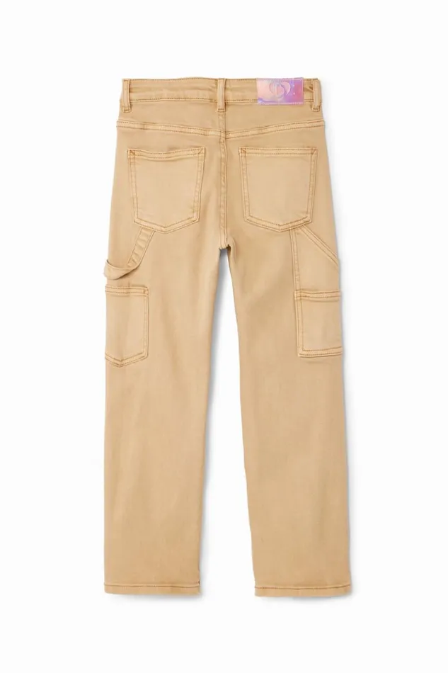 Kids Skirts And Trousers Desigual Straight Denim Pants