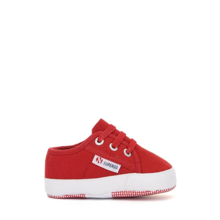 Kids Sneakers Kid Unisex 4006 BABY Low Cut RED FLAME Superga Newborns