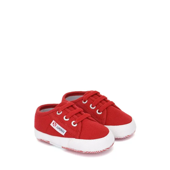Kids Sneakers Kid Unisex 4006 BABY Low Cut RED FLAME Superga Newborns