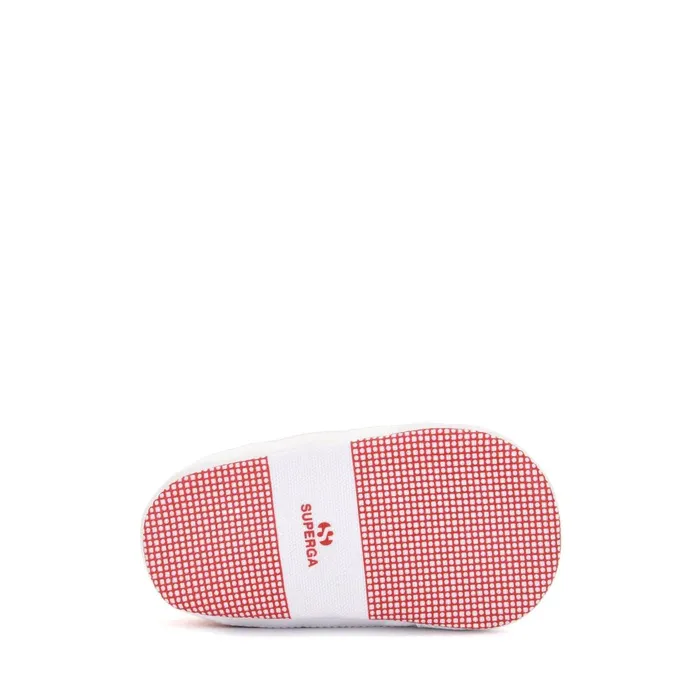 Kids Sneakers Kid Unisex 4006 BABY Low Cut RED FLAME Superga Newborns